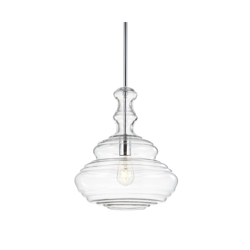 Bettina Glassmetal Led Pendant. Picture 9