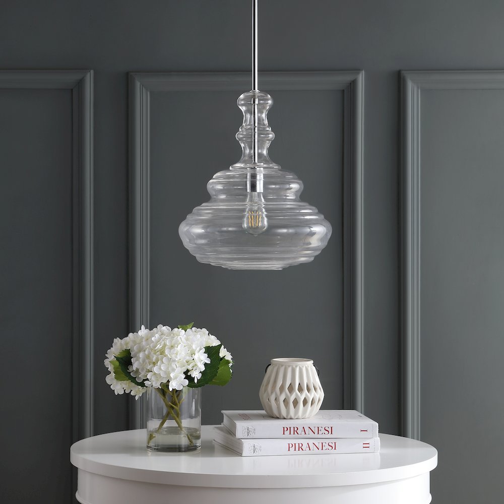 Bettina Glassmetal Led Pendant. Picture 7