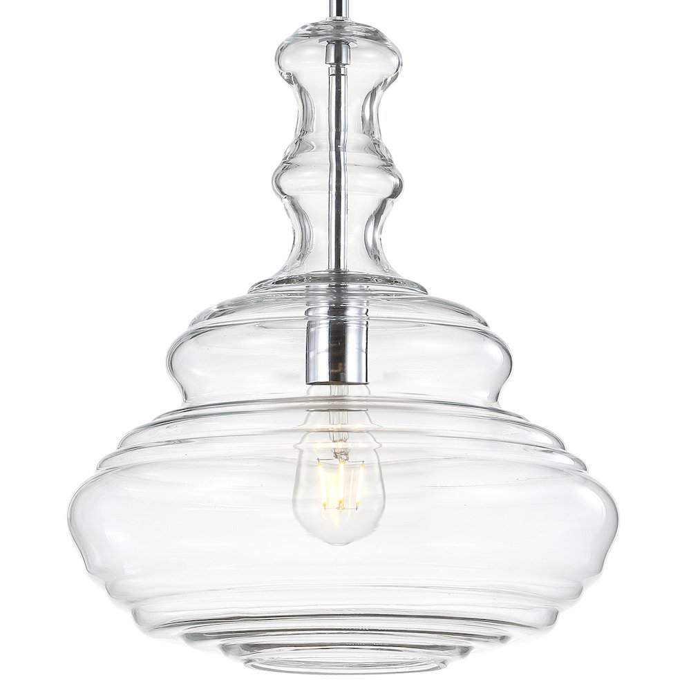 Bettina Glassmetal Led Pendant. Picture 5