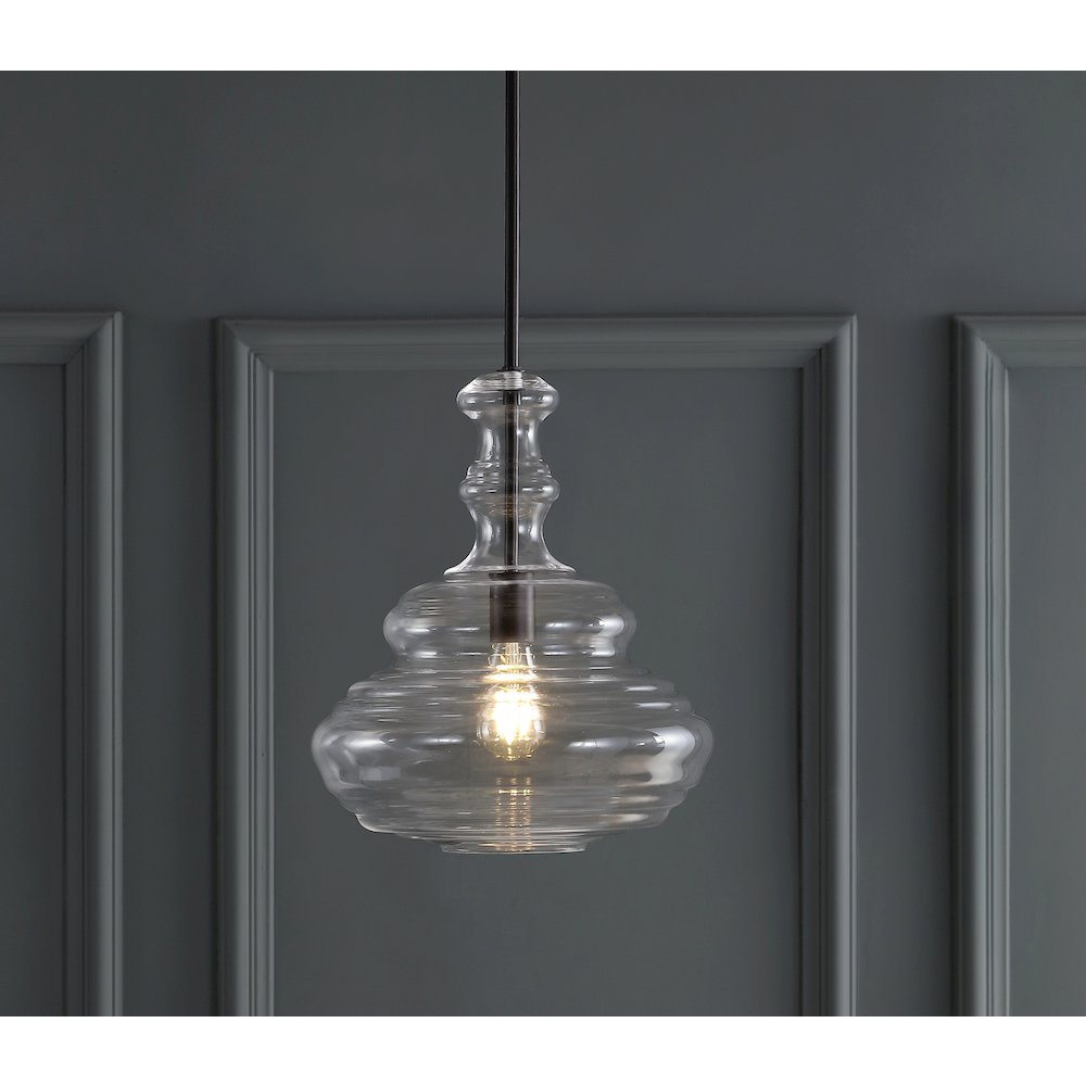Bettina Glassmetal Led Pendant. Picture 11