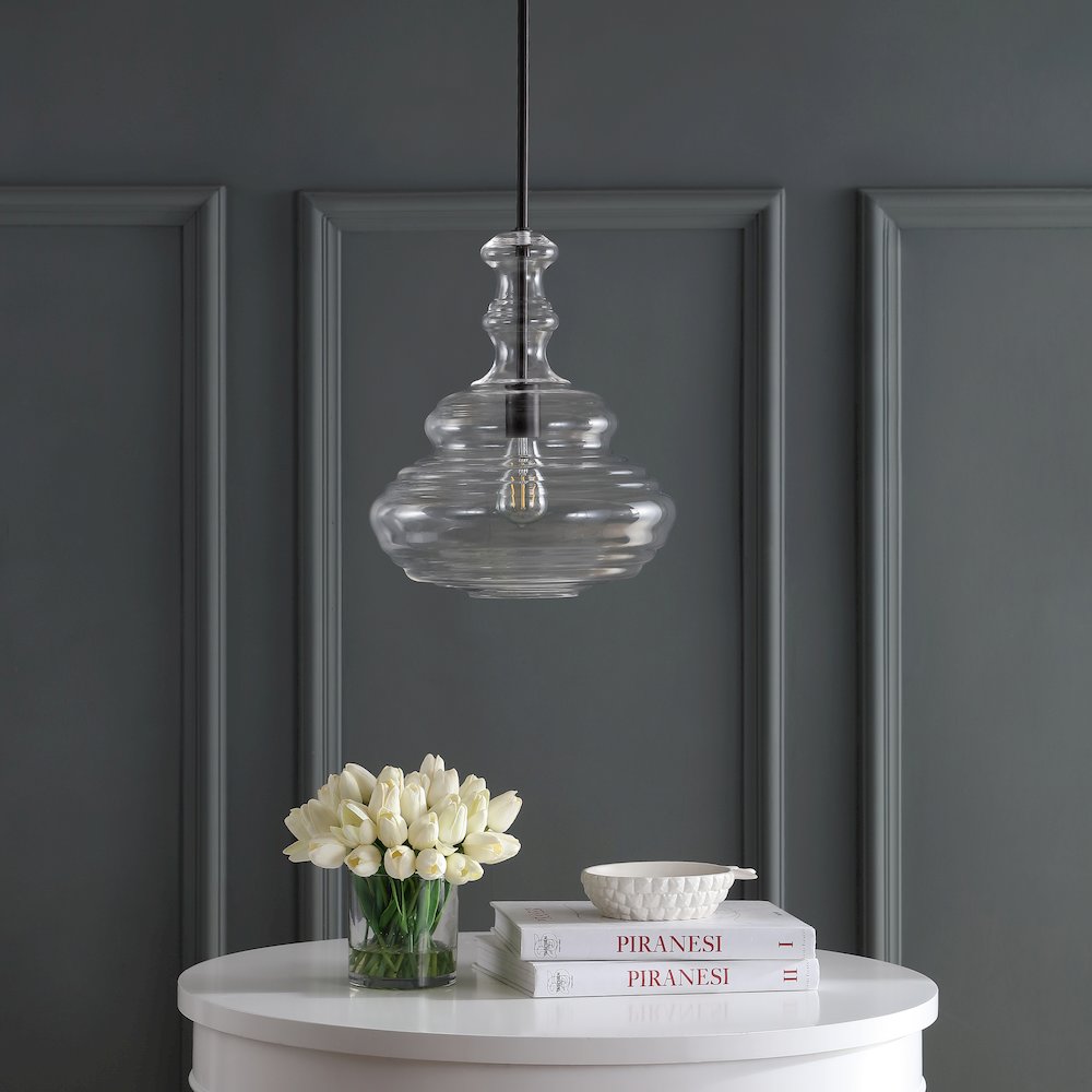 Bettina Glassmetal Led Pendant. Picture 7
