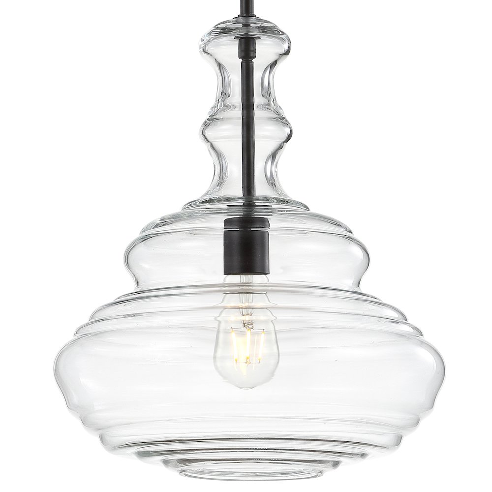 Bettina Glassmetal Led Pendant. Picture 5