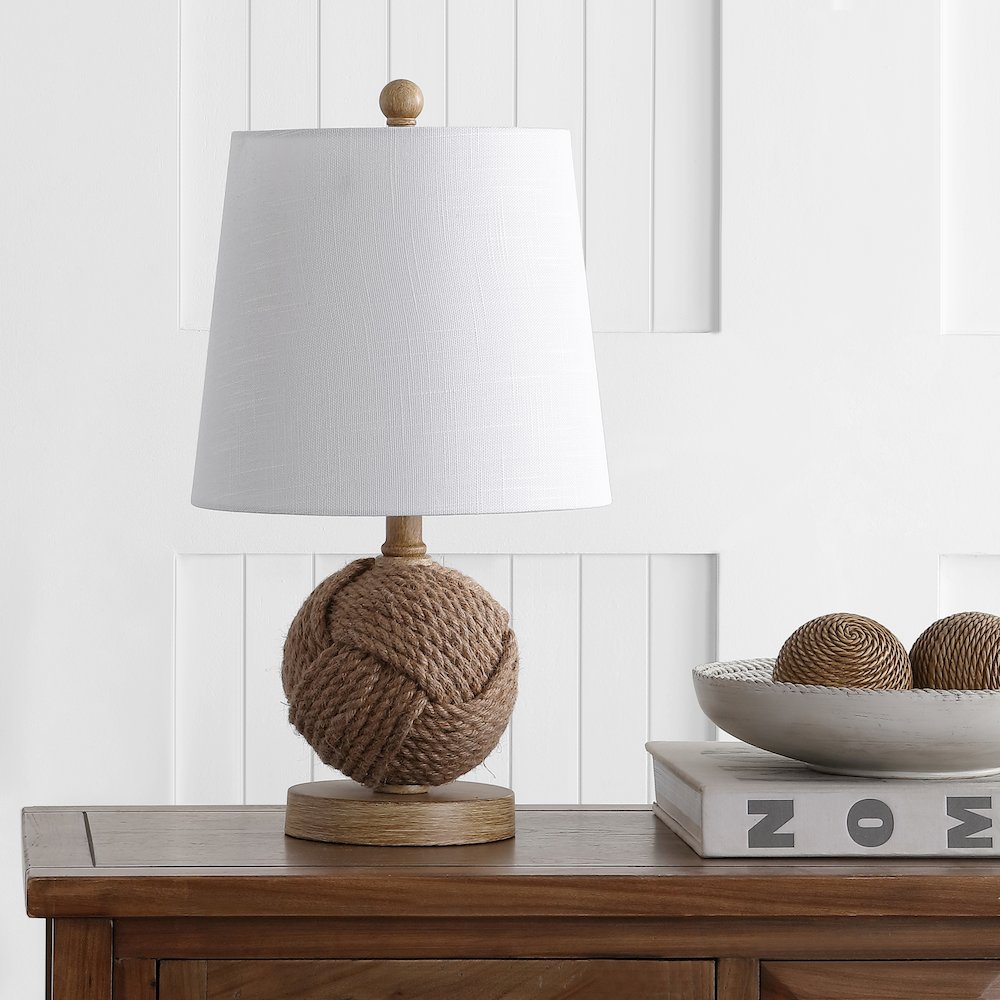 Monkey Fist Rope Ball Led Table Lamp. Picture 6