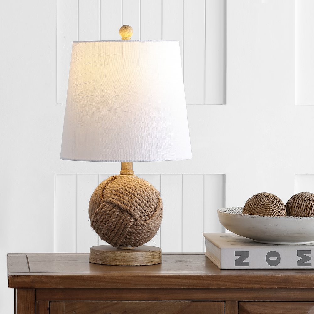 Monkey Fist Rope Ball Led Table Lamp. Picture 5