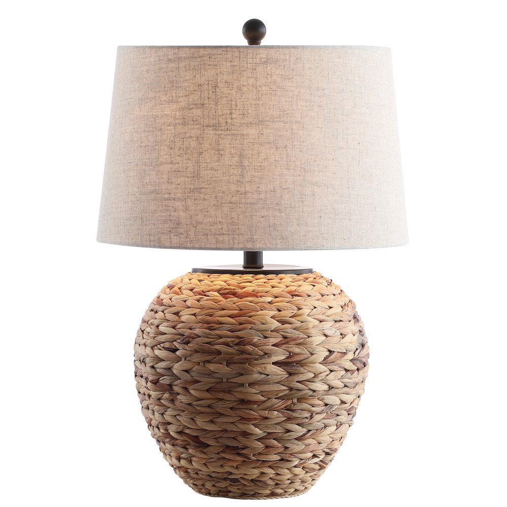 Alaro Banana Leaf Basket Led Table Lamp. Picture 1