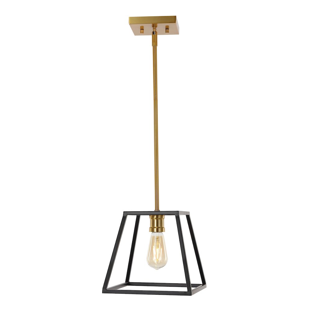 Lloyd Farmhouse Industrial Iron Led Pendant. Picture 5