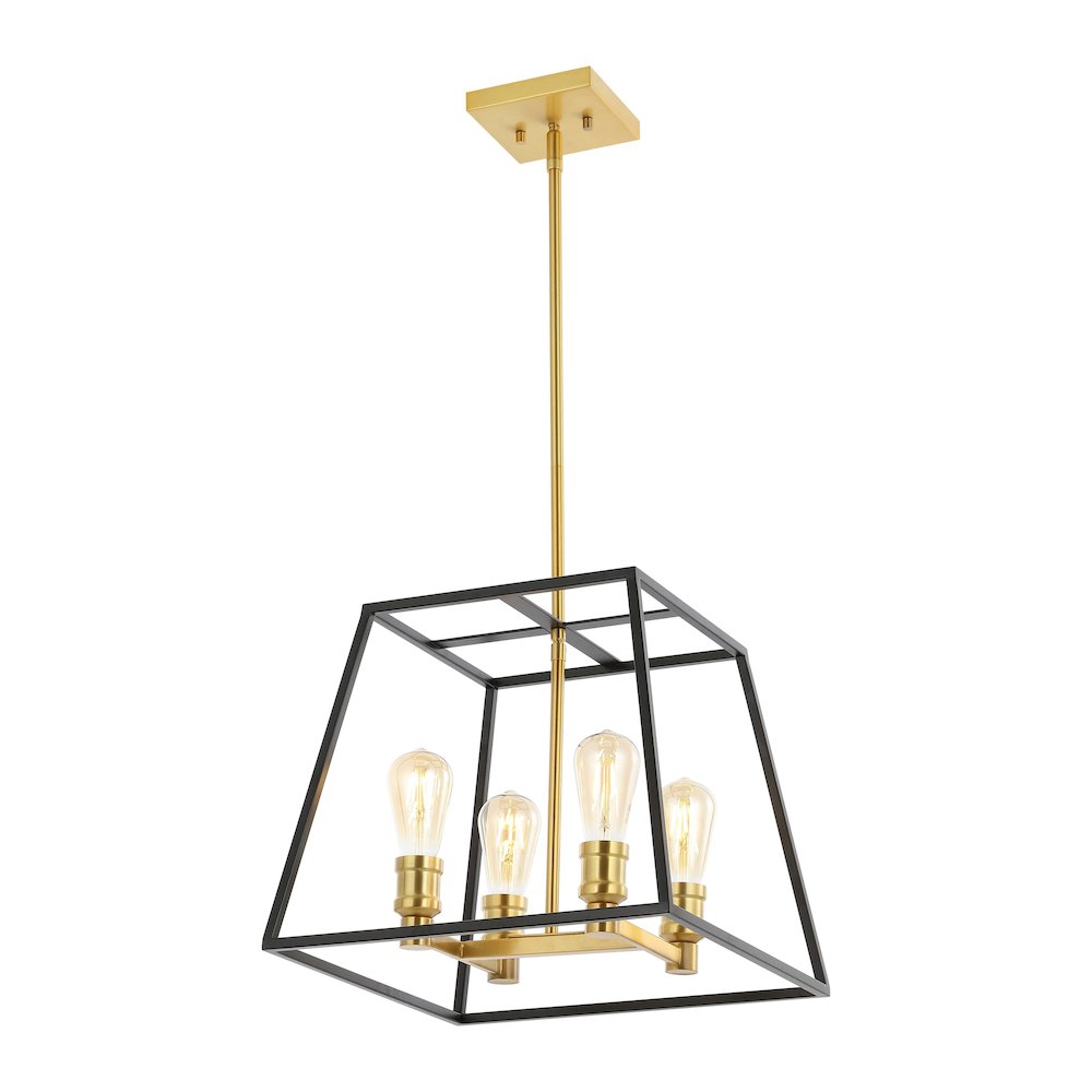 Lloyd Farmhouse Industrial Iron Led Pendant. Picture 8