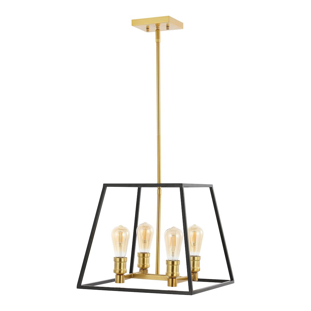 Lloyd Farmhouse Industrial Iron Led Pendant. Picture 5