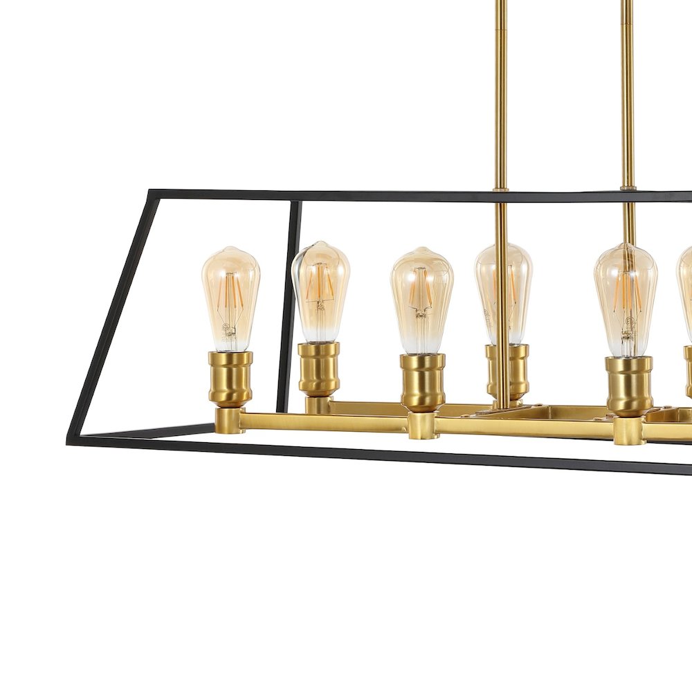 Lloyd Farmhouse Industrial Iron Led Pendant. Picture 3