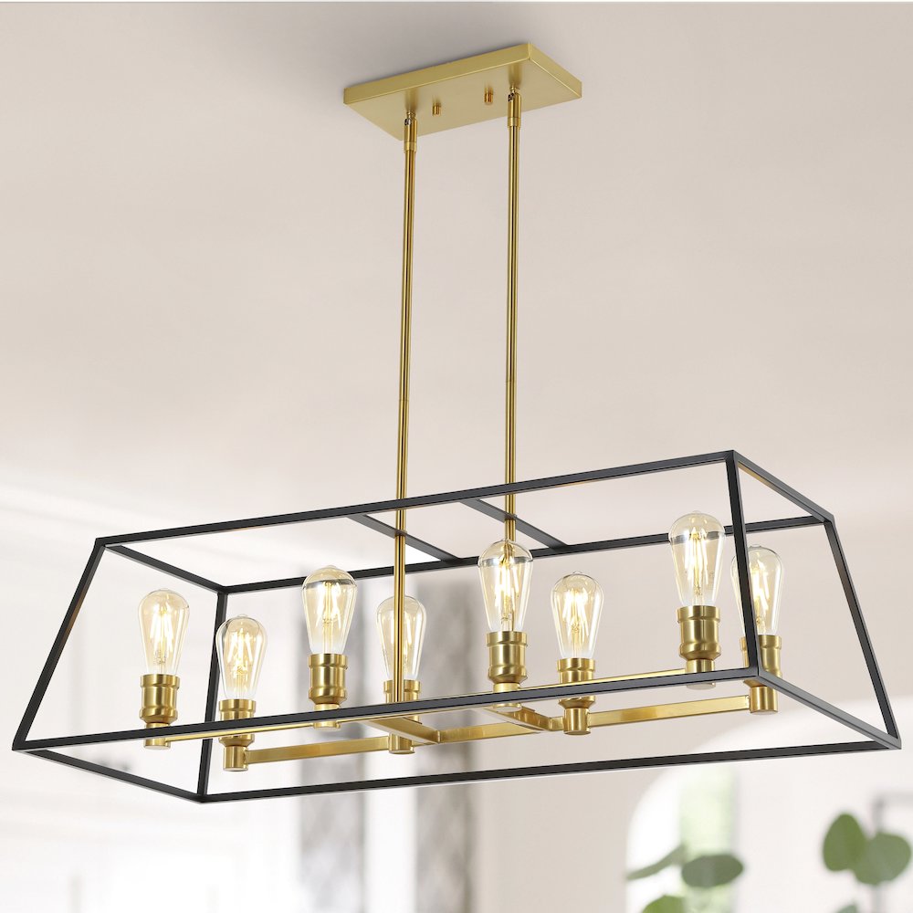 Lloyd Farmhouse Industrial Iron Led Pendant. Picture 11
