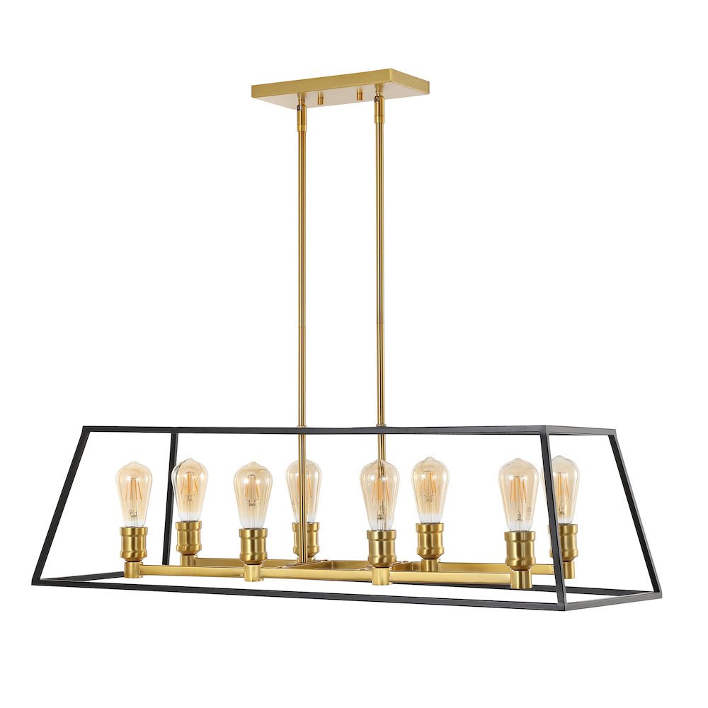 Lloyd Farmhouse Industrial Iron Led Pendant. Picture 2