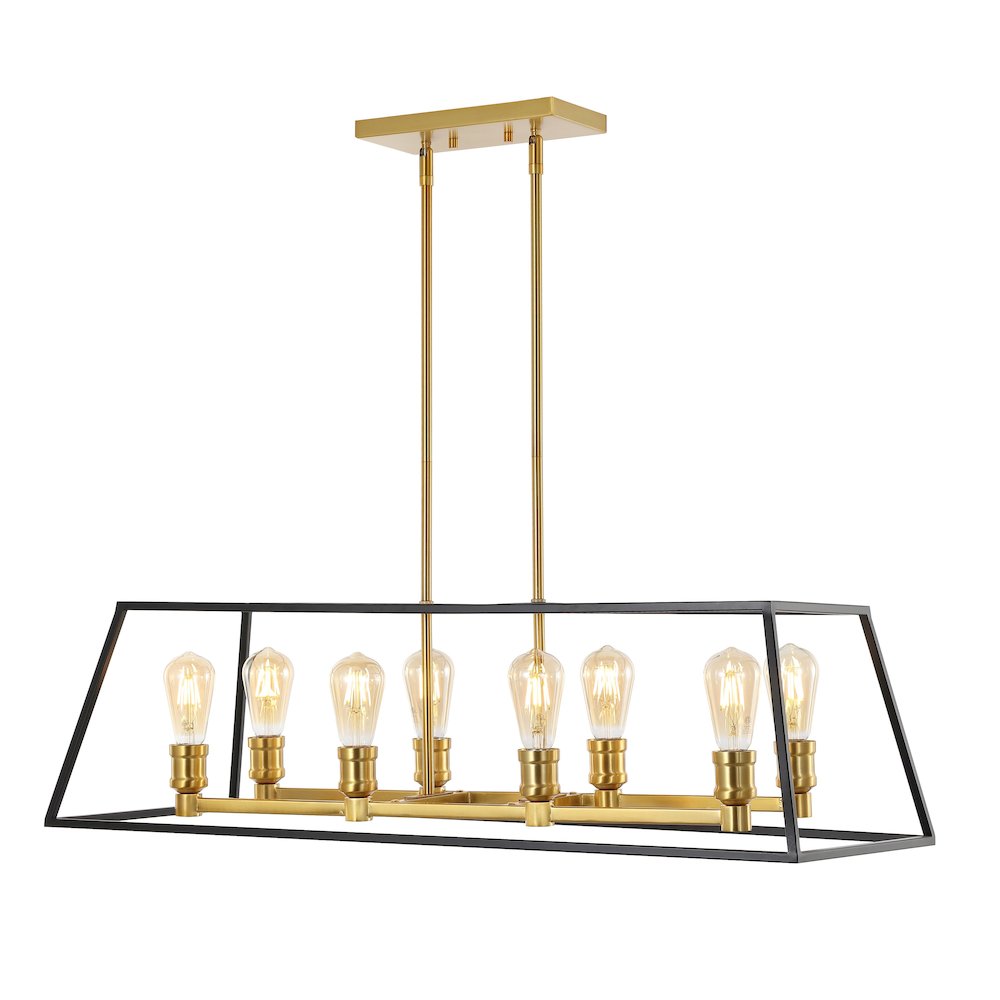 Lloyd Farmhouse Industrial Iron Led Pendant. Picture 5