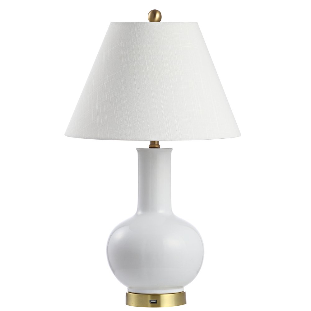 Han Ceramiciron Contemporary Usb Charging Led Table Lamp. Picture 2