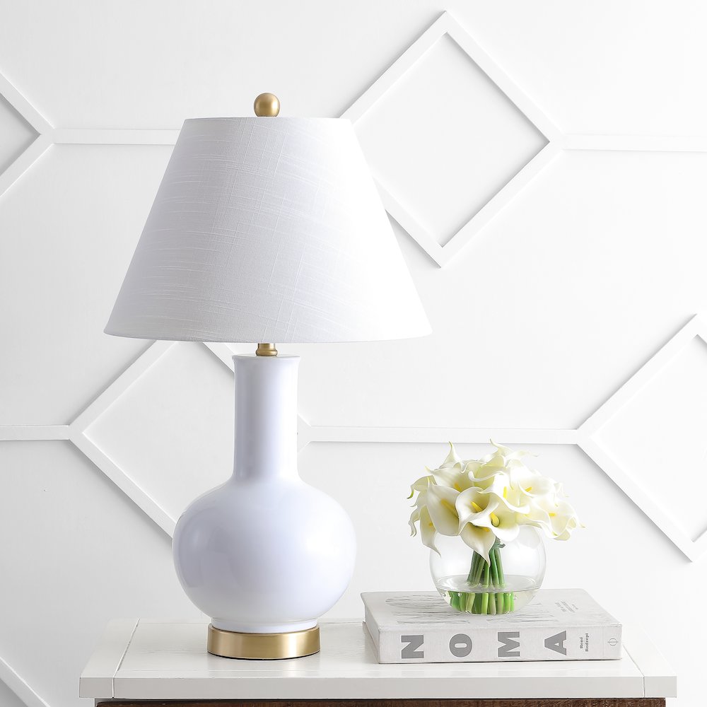 Han Ceramiciron Contemporary Usb Charging Led Table Lamp. Picture 11