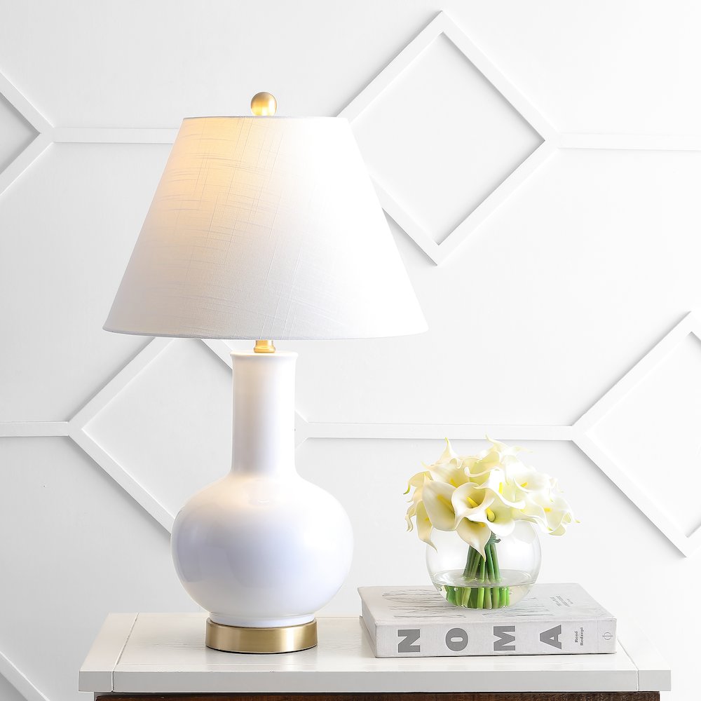Han Ceramiciron Contemporary Usb Charging Led Table Lamp. Picture 10
