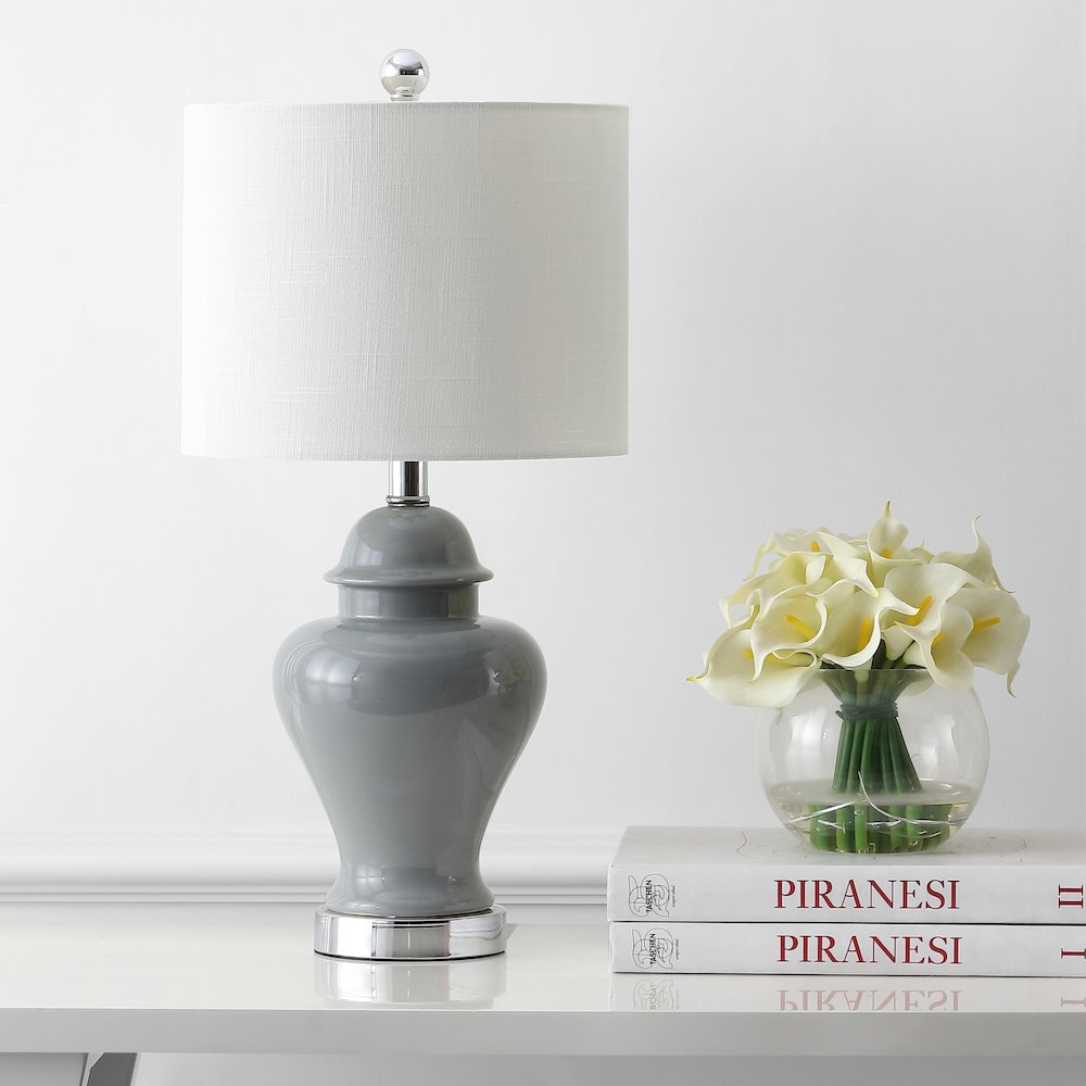 Qin Ceramiciron Classic Cottage Led Table Lamp (Set Of 2). Picture 8