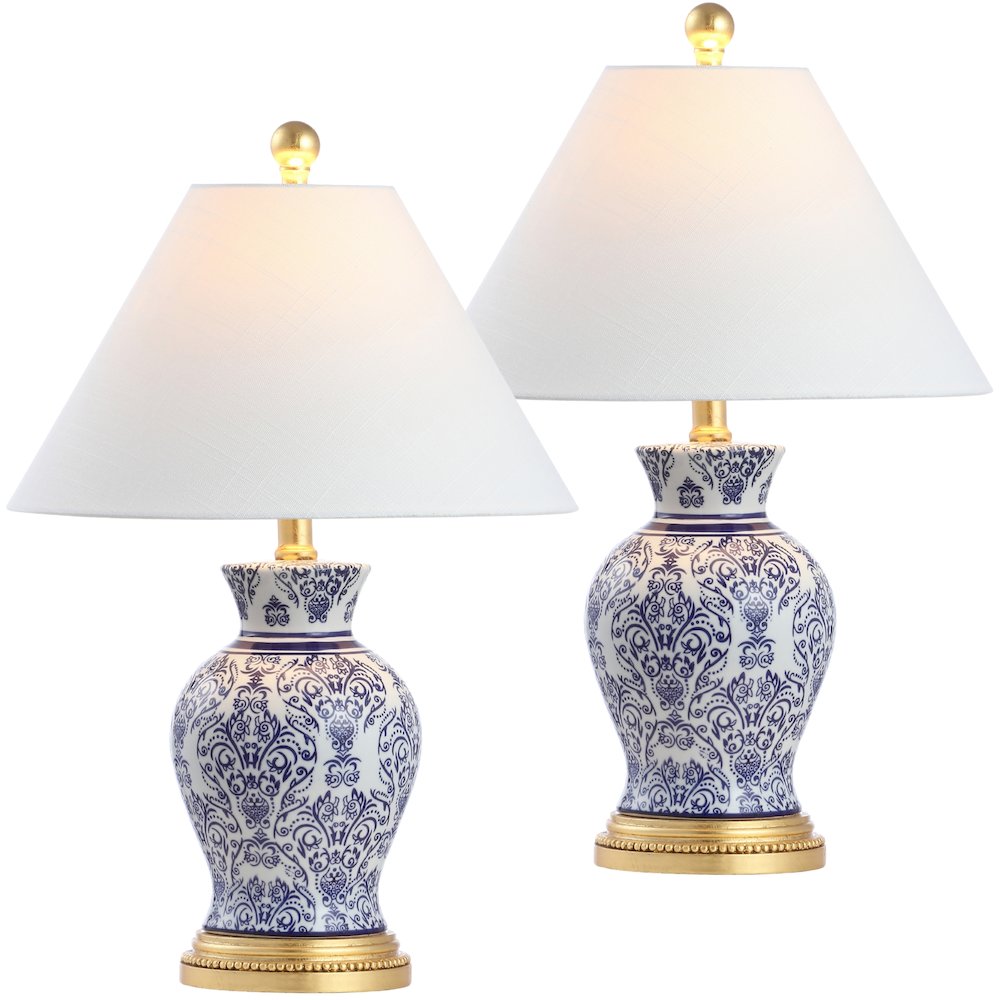 Xia Ceramiciron Classic Modern Led Table Lamp (Set Of 2). Picture 1
