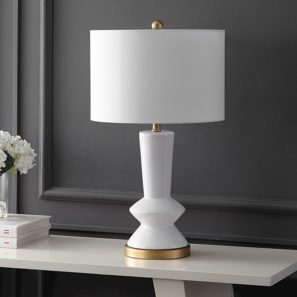 Ziggy Ceramiciron Contemporary Glam Led Table Lamp. Picture 6