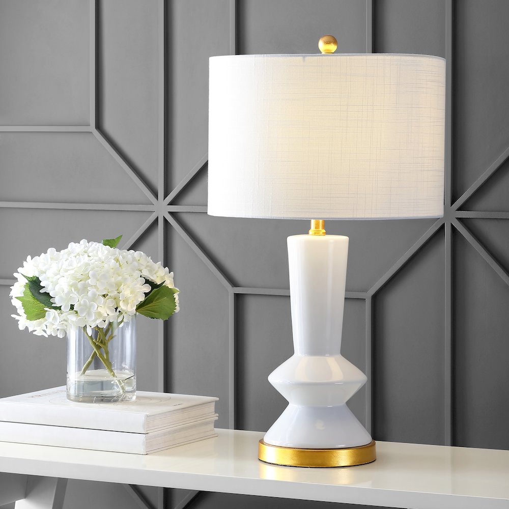 Ziggy Ceramiciron Contemporary Glam Led Table Lamp. Picture 5