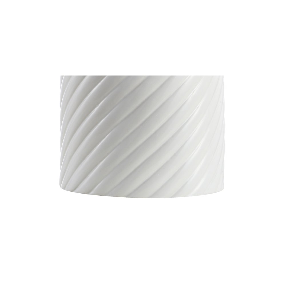 Serge Swirl Ceramic Bohemian Glam Led Table Lamp. Picture 4