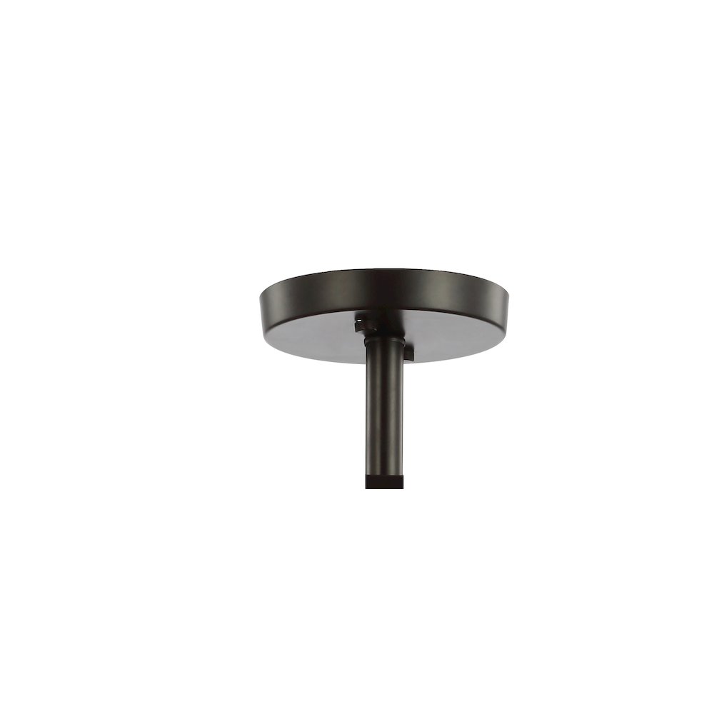Herndon Iron/Glass Modern Led Flush Mount. Picture 4