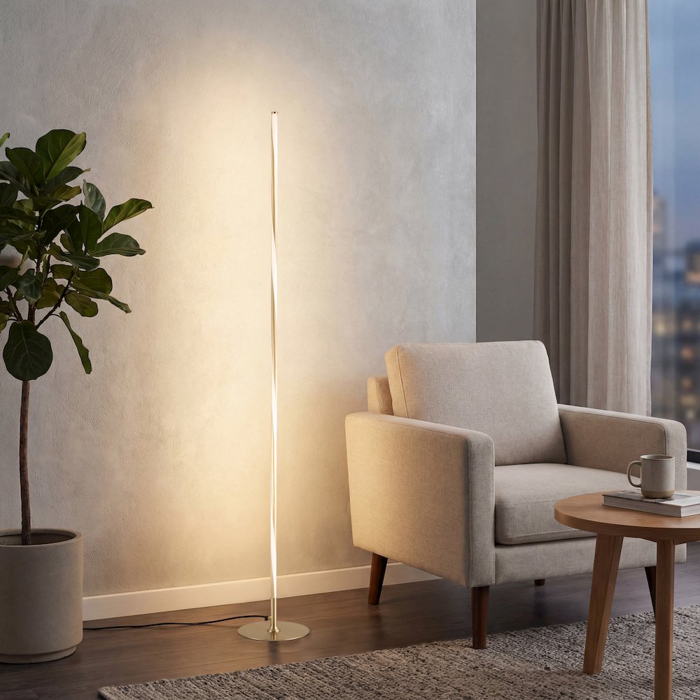 Pilar Led Integrated Floor Lamp. Picture 2
