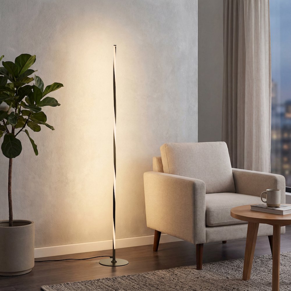 Pilar Led Integrated Floor Lamp. Picture 2