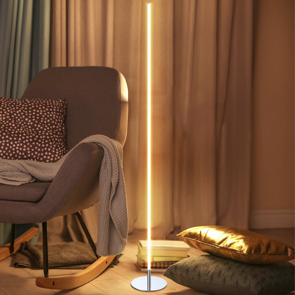 Iris Led Integrated Floor Lamp. Picture 9
