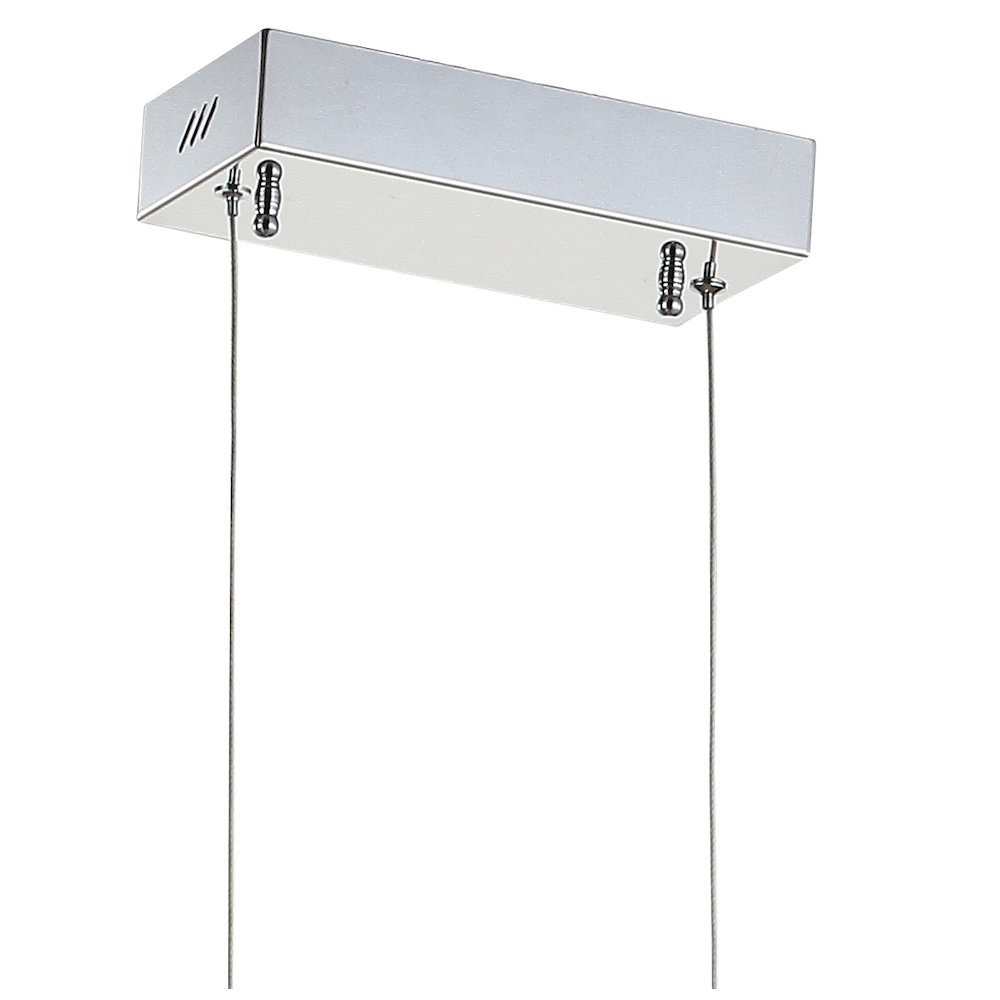 Roxanna Dimmable Adjustable Integrated Led Metal Linear Pendant. Picture 6