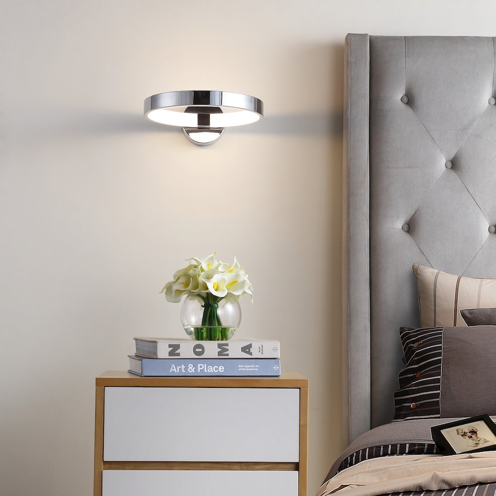 Nathaniel Dimmable Integrated Led Metal Wall Sconce. Picture 10