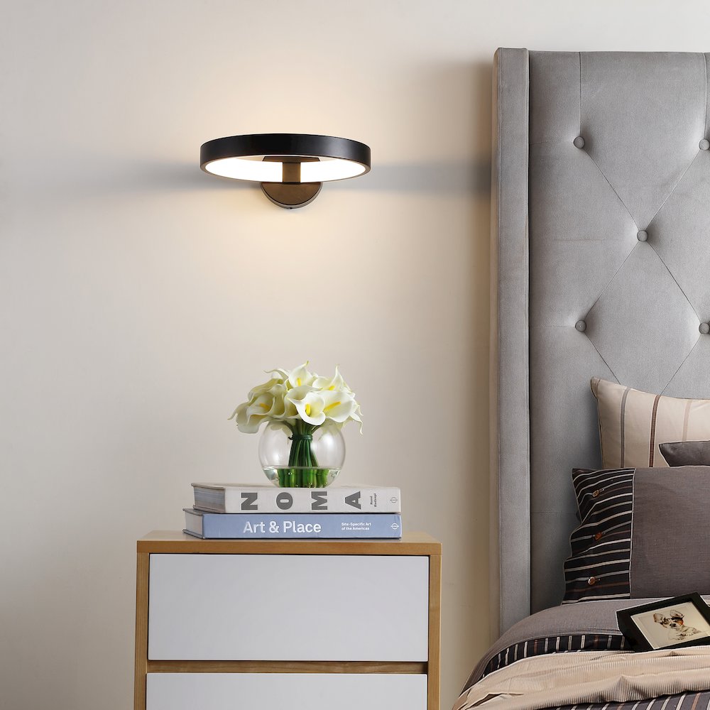Nathaniel Dimmable Integrated Led Metal Wall Sconce. Picture 10
