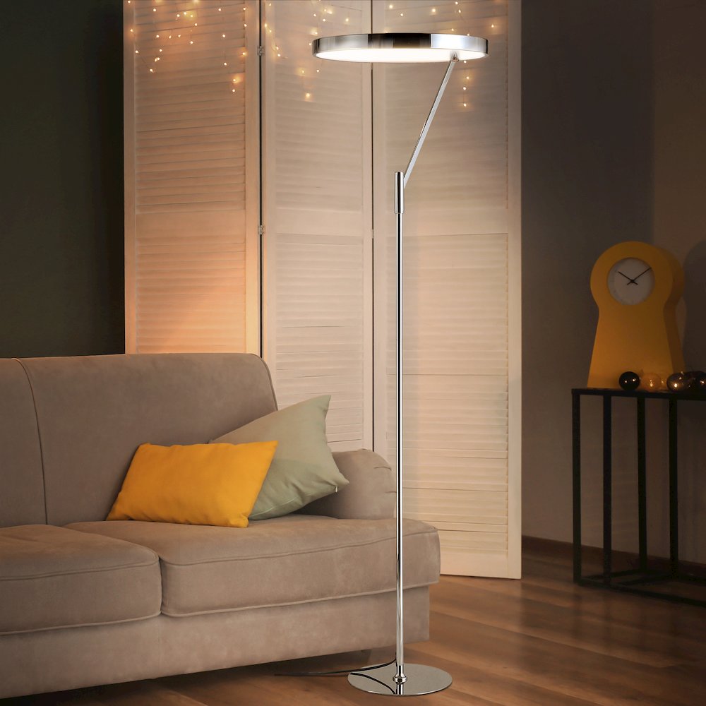 Owen Integrated Led Metal Floor Lamp. Picture 11