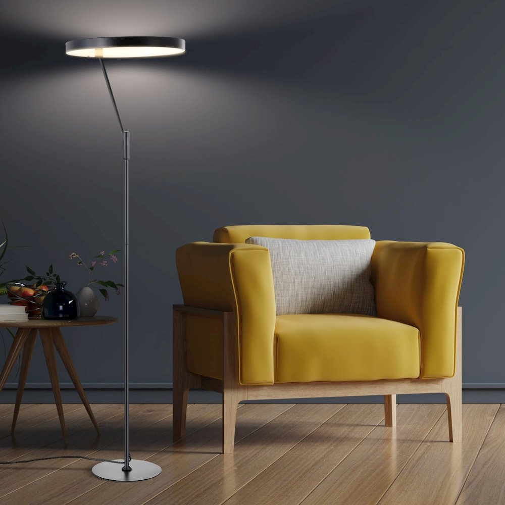 Owen Integrated Led Metal Floor Lamp. Picture 10