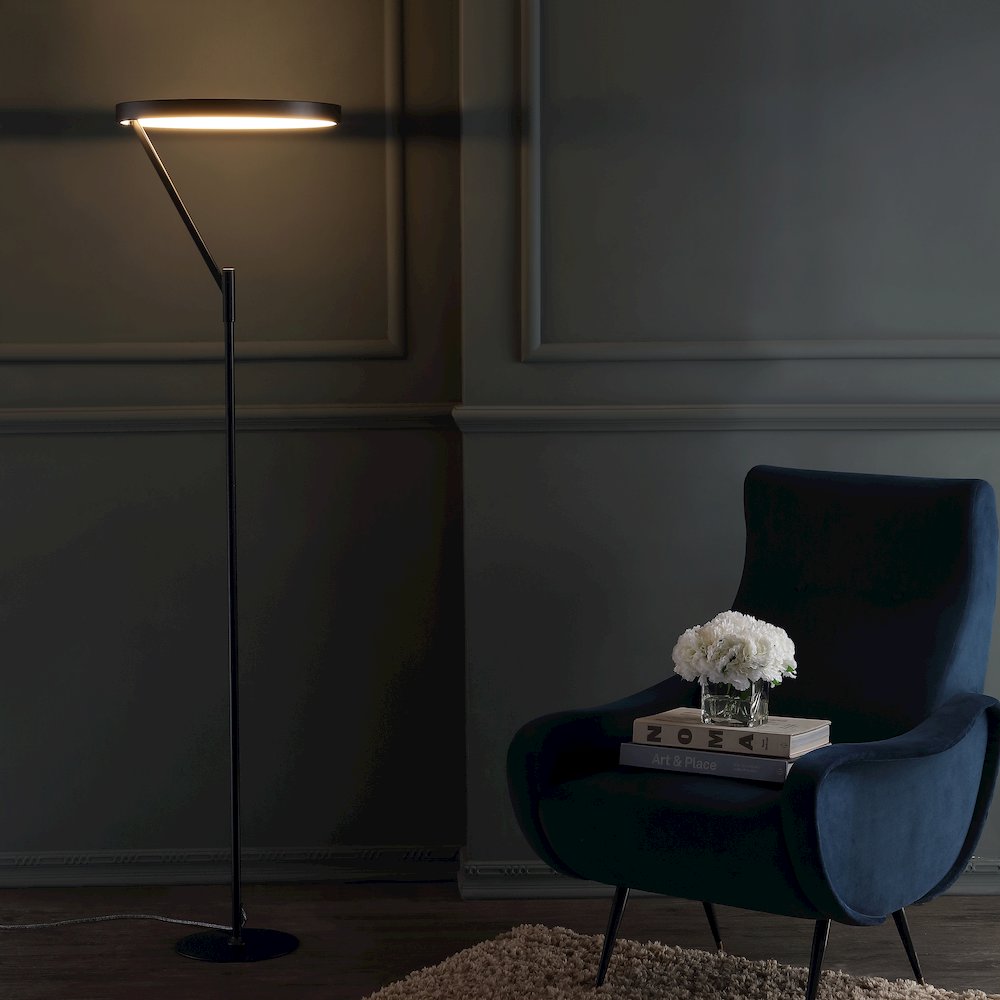 Owen Integrated Led Metal Floor Lamp. Picture 5