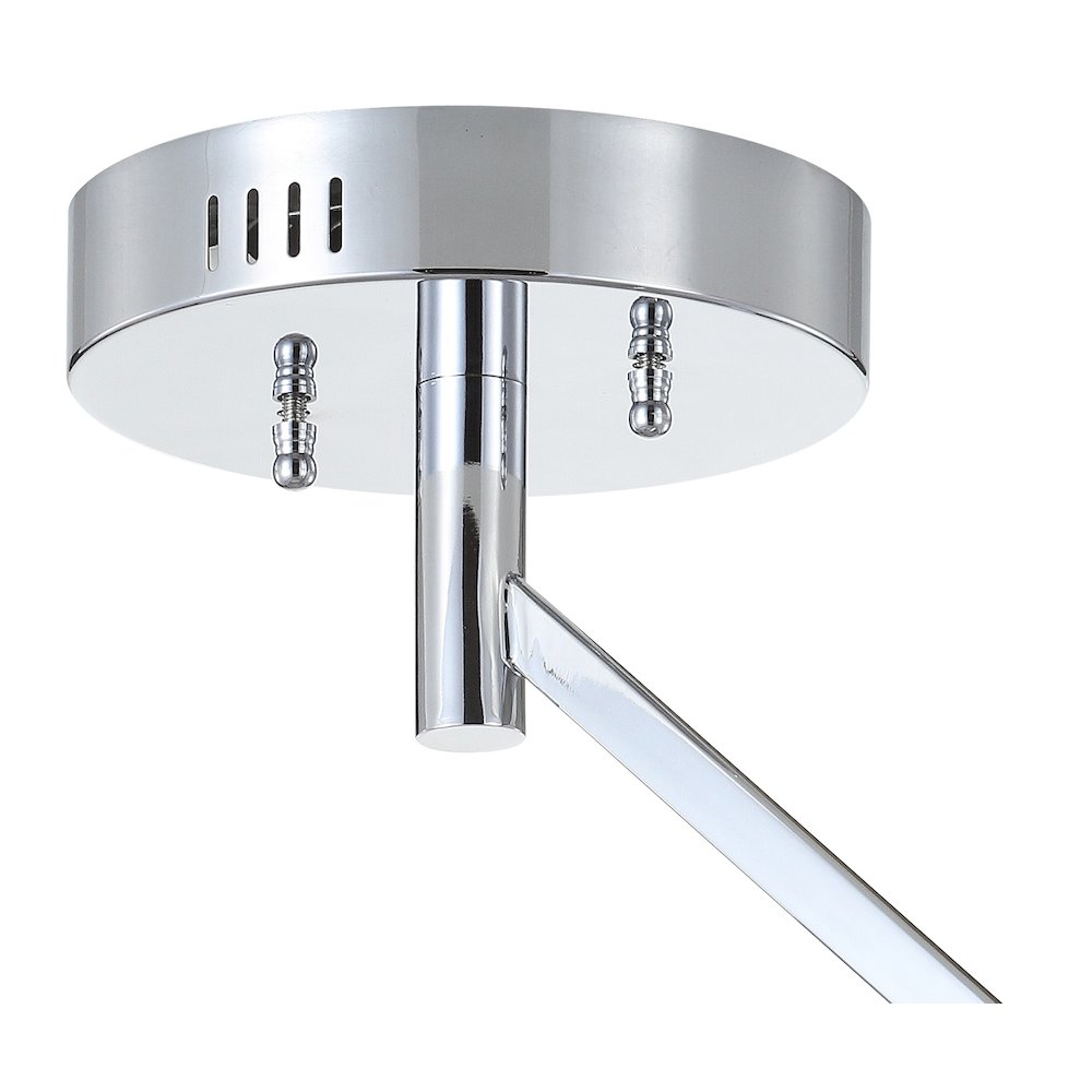 Owen Dimmable Integrated Led Metal Semi Flush Mount. Picture 6
