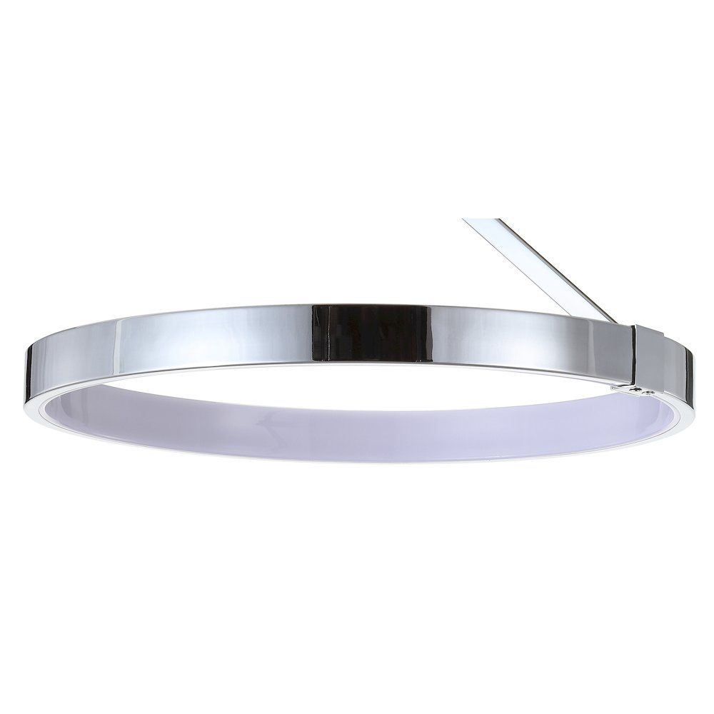 Owen Dimmable Integrated Led Metal Semi Flush Mount. Picture 5