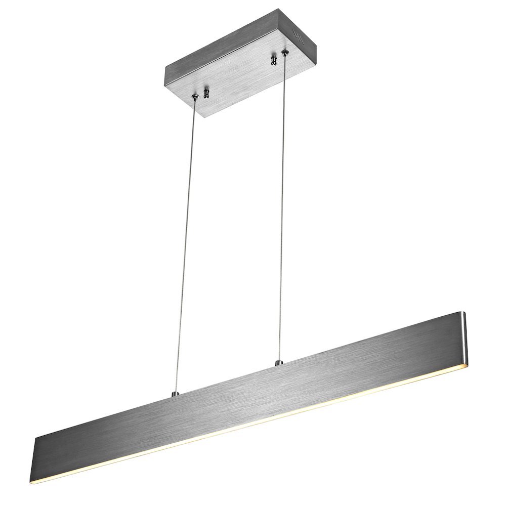 Draper Dimmable Adjustable Integrated Led Metal Linear Pendant. Picture 8