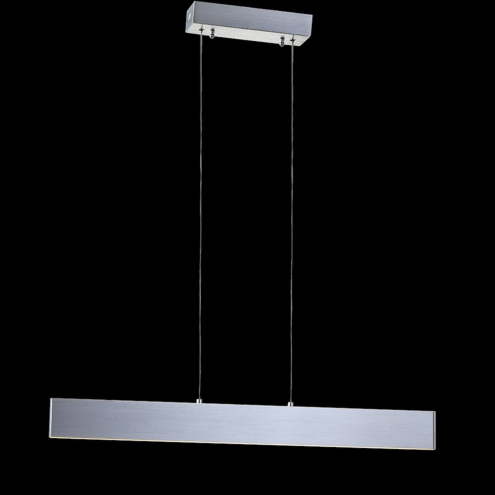 Draper Dimmable Adjustable Integrated Led Metal Linear Pendant. Picture 3