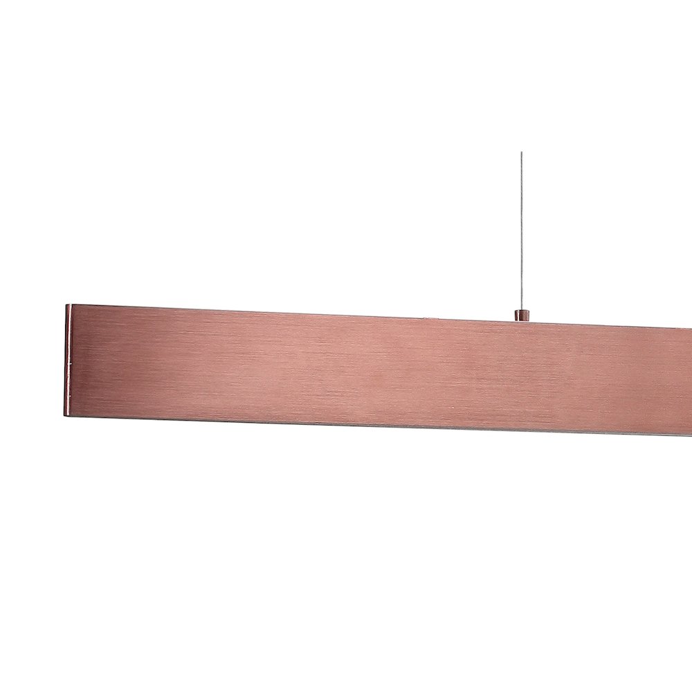 Draper Dimmable Adjustable Integrated Led Metal Linear Pendant. Picture 5