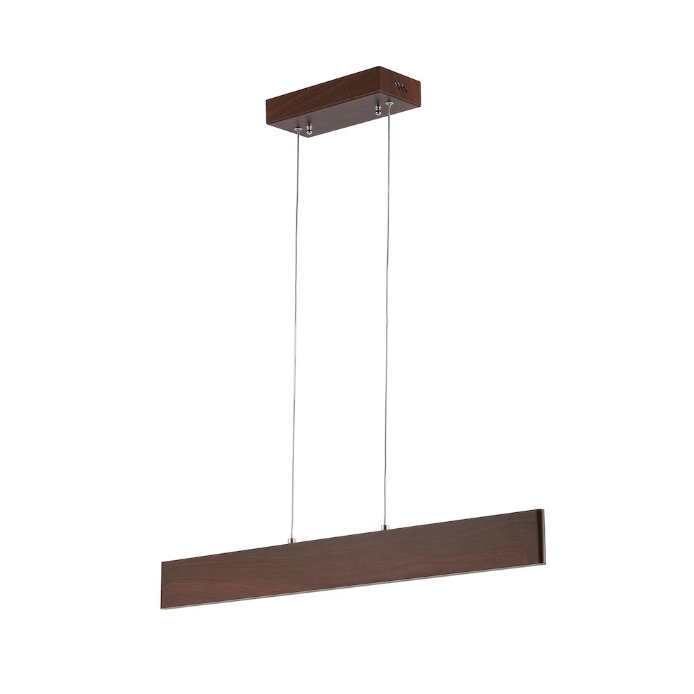 Draper Adjustable Integrated Led Metal Linear Pendant. Picture 3