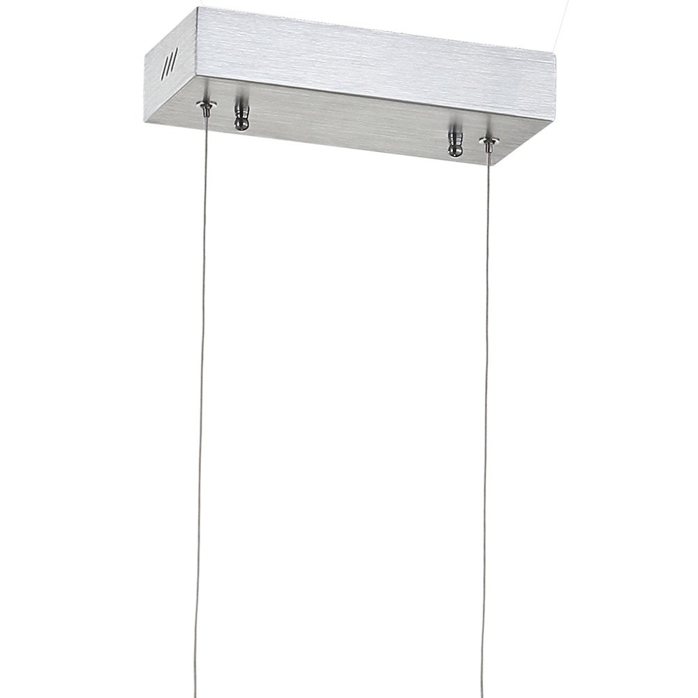 Draper Dimmable Adjustable Integrated Led Metal Linear Pendant. Picture 6