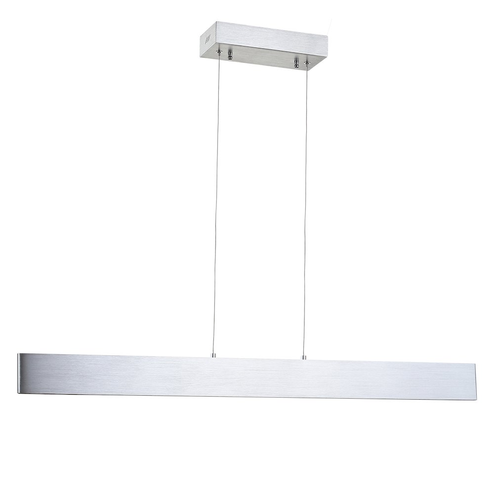 Draper Dimmable Adjustable Integrated Led Metal Linear Pendant. Picture 2