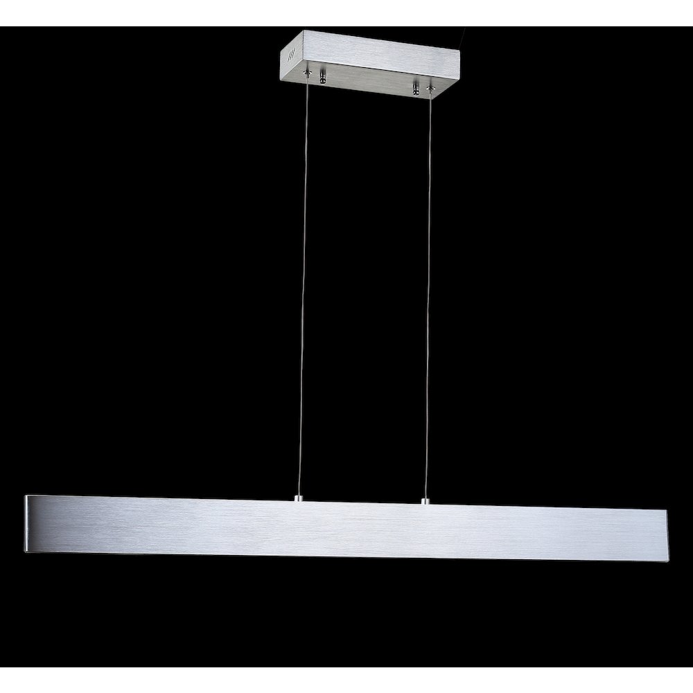 Draper Dimmable Adjustable Integrated Led Metal Linear Pendant. Picture 4