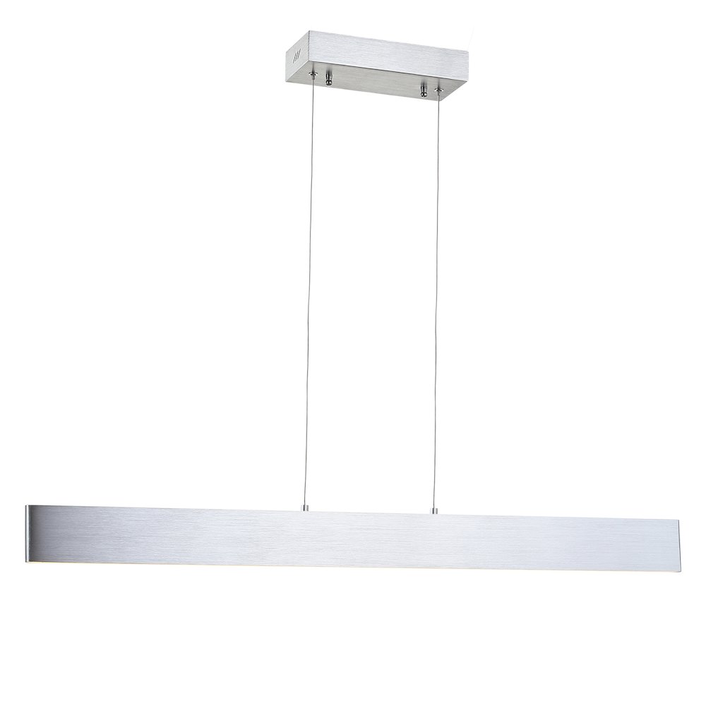 Draper Dimmable Adjustable Integrated Led Metal Linear Pendant. Picture 1