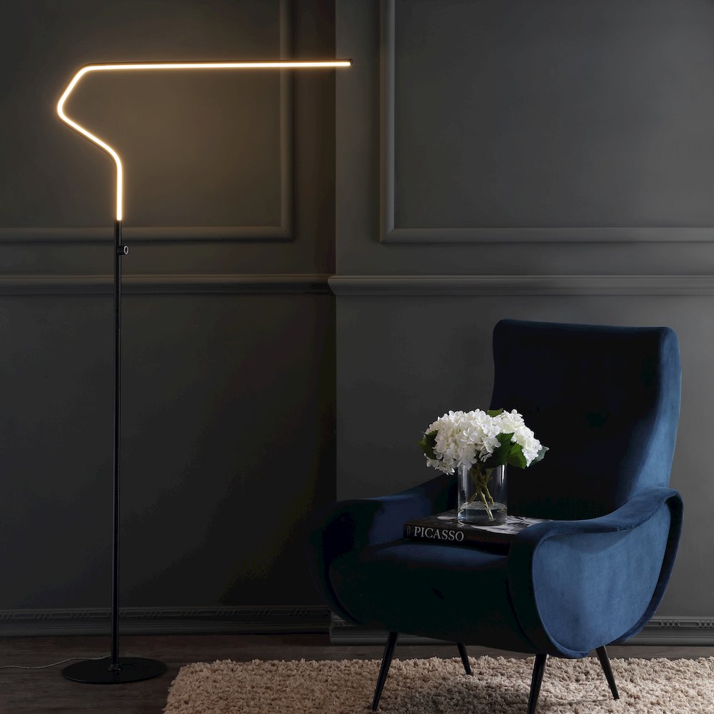 Julian Integrated Led Metal Floor Lamp. Picture 7
