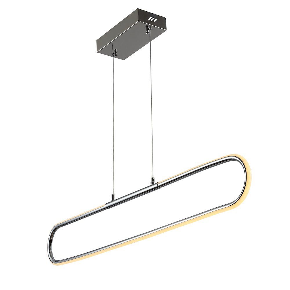 Ned Dimmable Adjustable Integrated Led Metal Linear Pendant. Picture 7