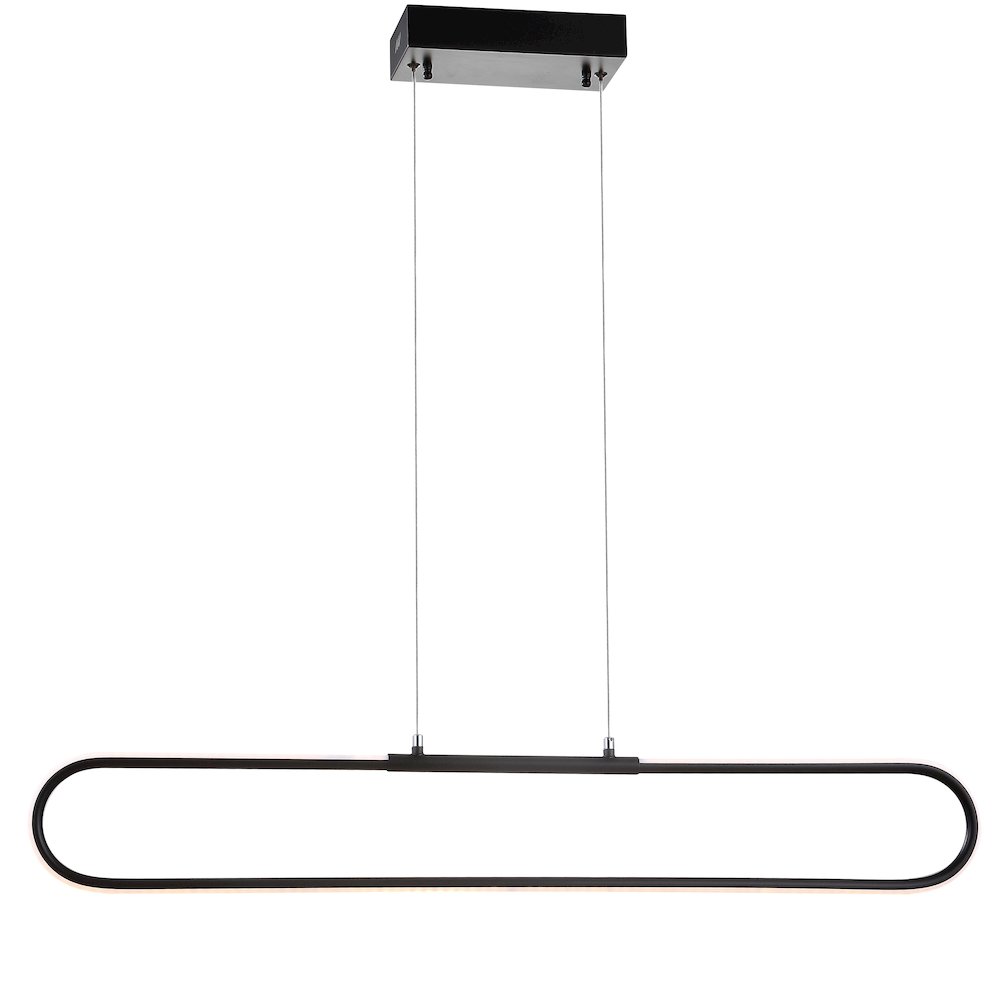 Ned Dimmable Adjustable Integrated Led Metal Linear Pendant. Picture 1