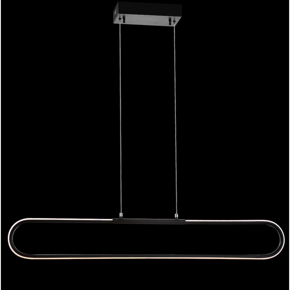 Ned Dimmable Adjustable Integrated Led Metal Linear Pendant. Picture 3