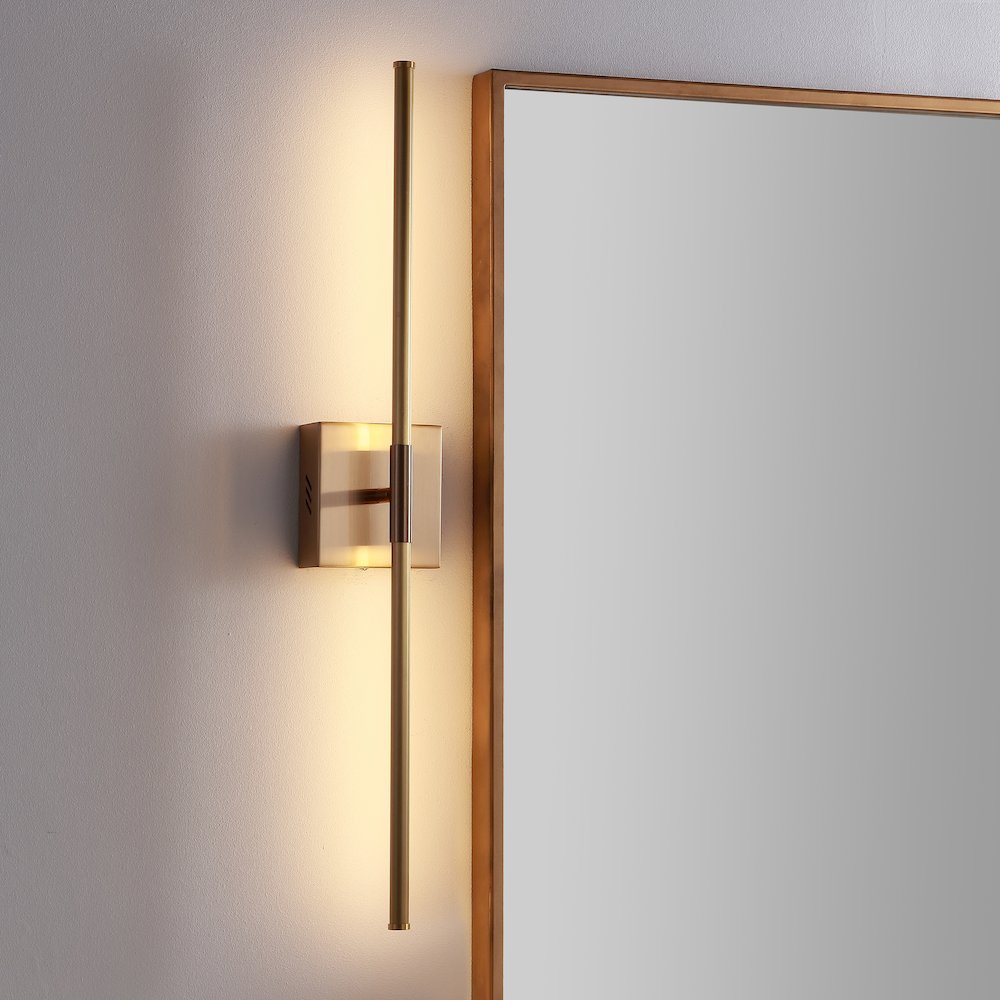 Makena Dimmable Integrated Led Metal Wall Sconce. Picture 9