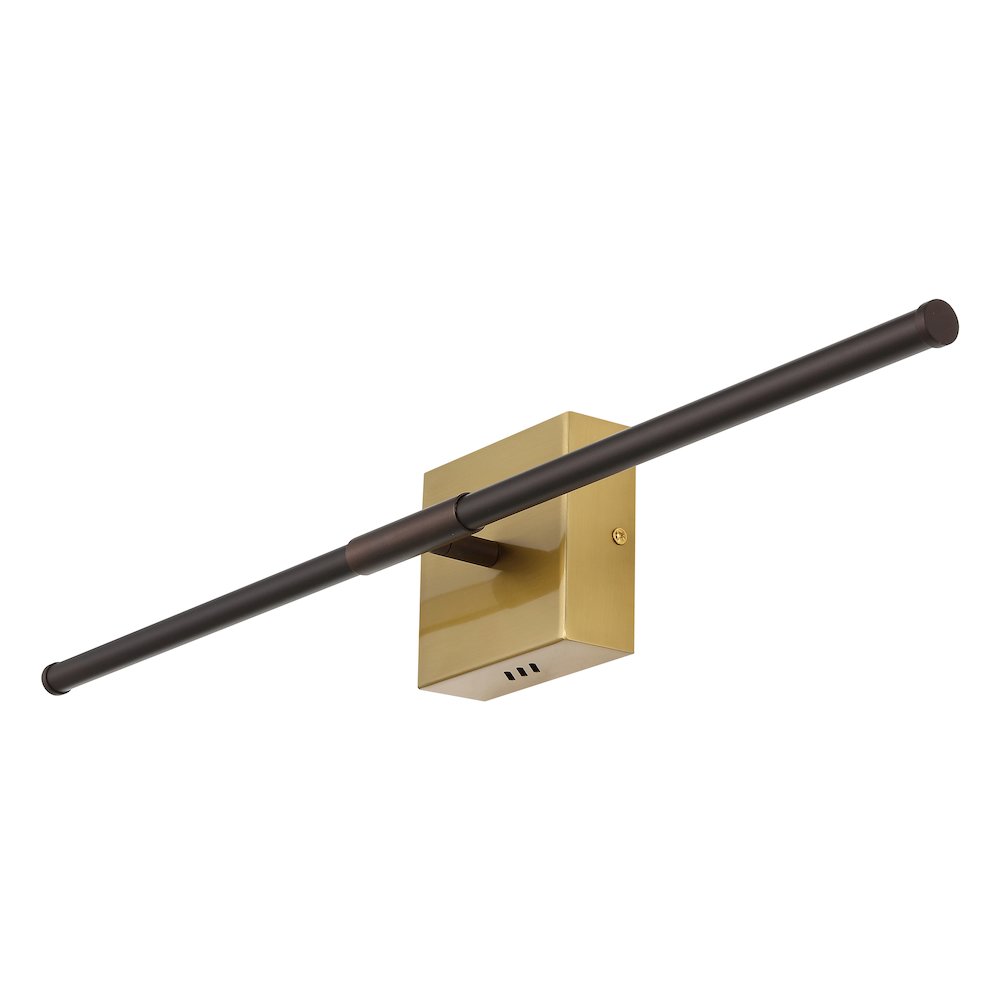 Makena Dimmable Integrated Led Modern Metal Wall Sconce. Picture 4